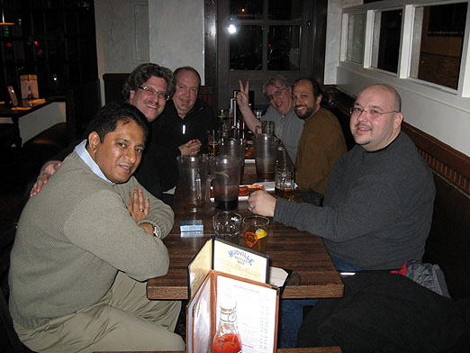 Pure Joy: ":P,": Danny, Steve, Terry, David and Robert