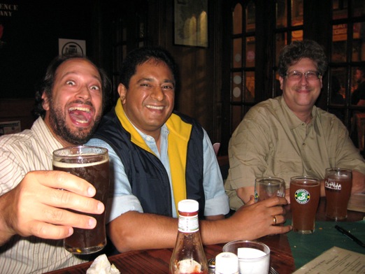 David, P, and Dan