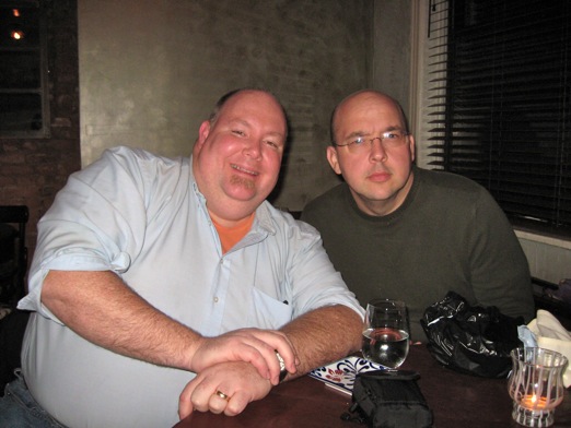Steve and Robert taking it all in