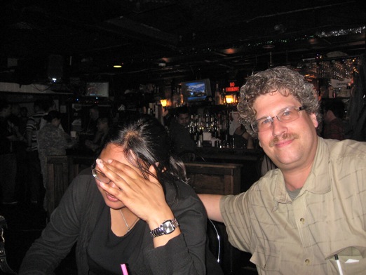 "P's" colleague avoiding attention