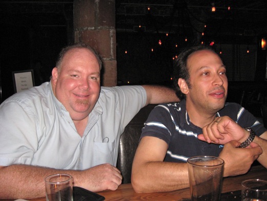 Steve and David enjoying the DNO cheer
