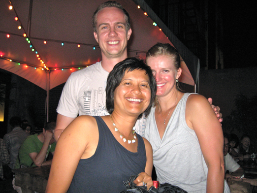 Our benchmates: Karen Joe and Terry