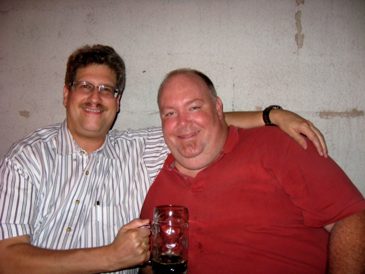 Dan and Steve feeling the effects