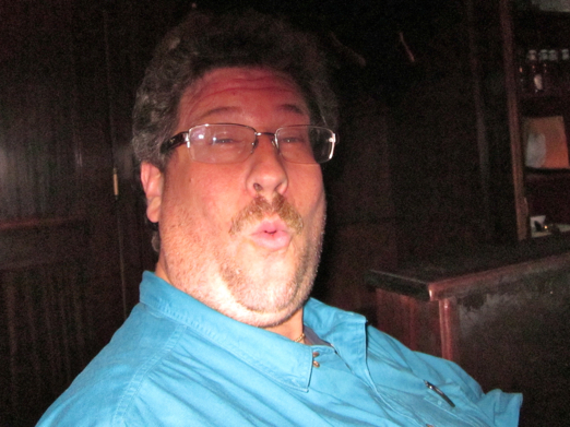 Dan, Looking like Steve's finger is in front of the flash...
