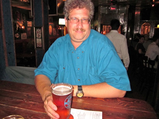 Danny at the Hop Dickens!