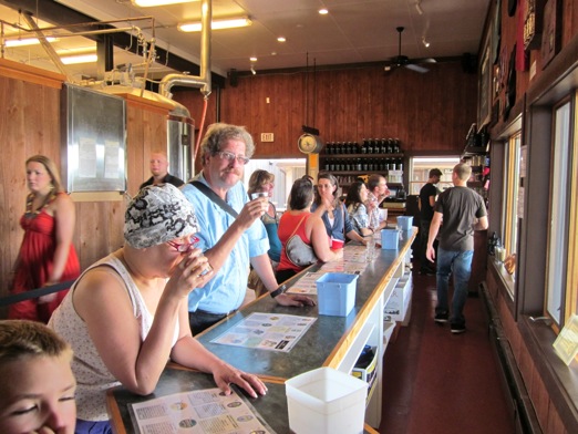 Inside Wagner's Brewpub