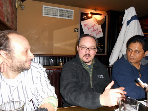 Kevin, regaling us with nautical yarns